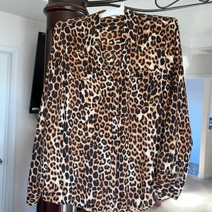 Leopard Dress Shirt